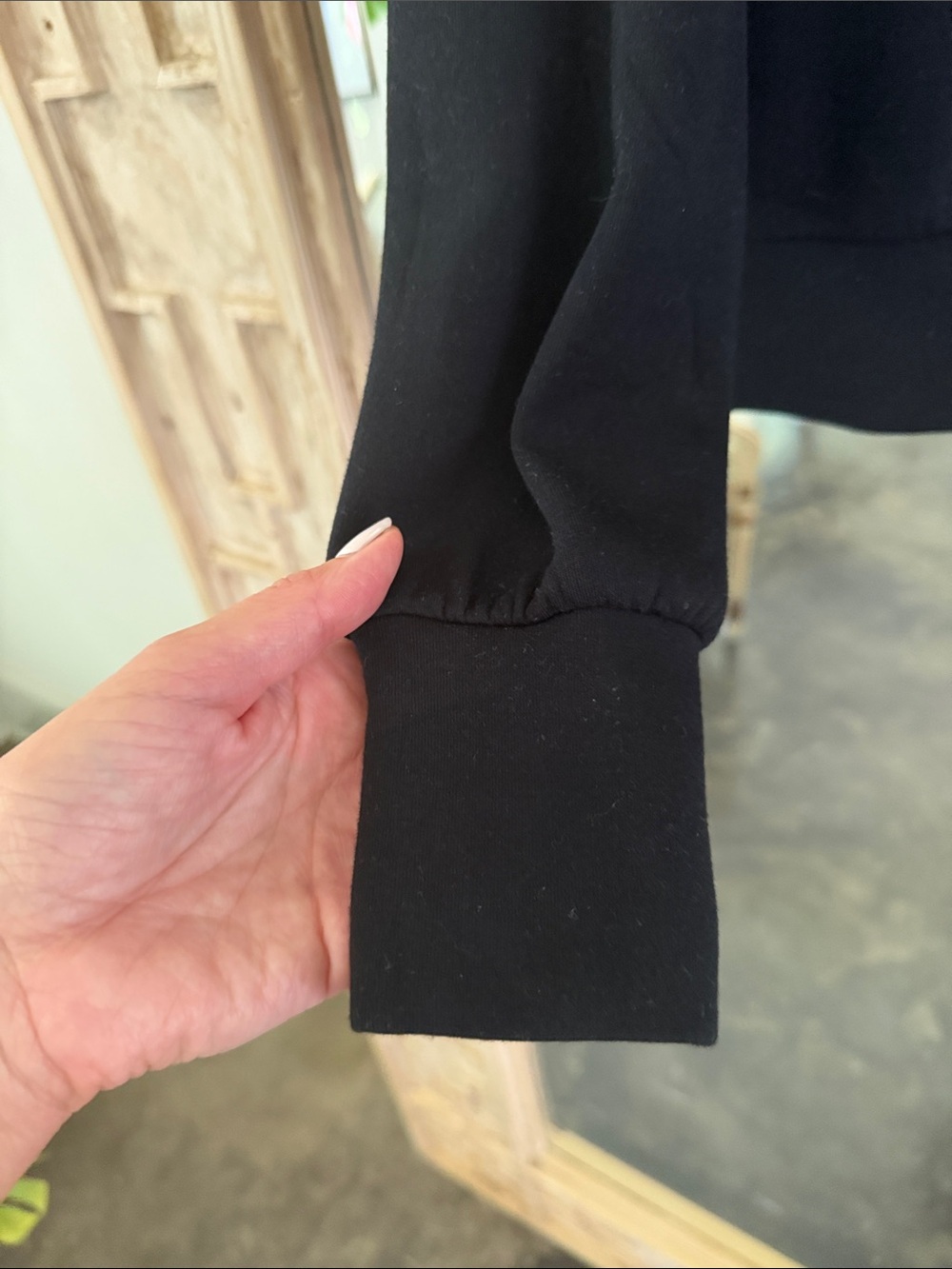 Varley Black Half-Zip Pullover - Picture 3 of 3